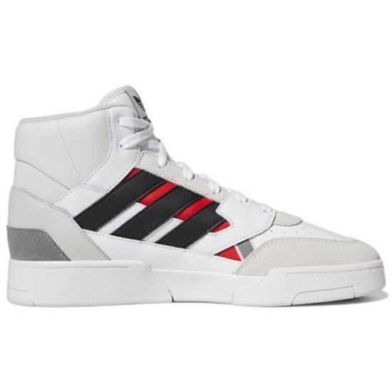 adidas Drop Step SE High White Black Solar Red - GV9447