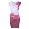 Sleeveless Dress Womens Slim Fit Mini Dress Party Dress Evening Floral Printed