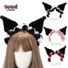 Kuromi Plush Headband Lolita Lace Hair Accessory Adorned Girl Headdress