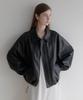 Lenav Les Kara Leather Jacket (Black)