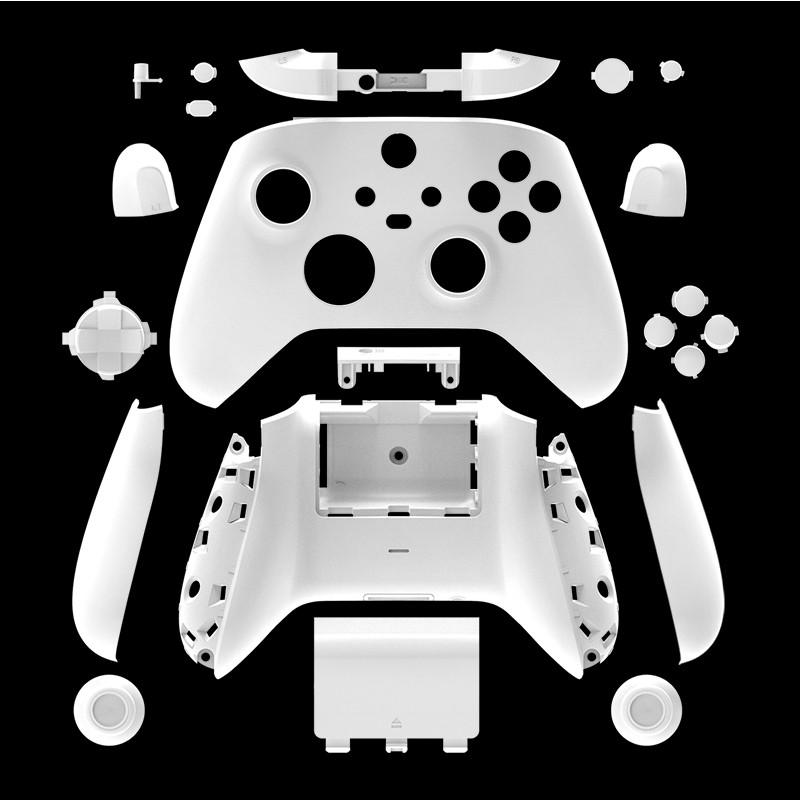Gehäuserückseite Schale für Xbox Series X S Controller Ersatzteile DIY Reparaturset Schutzhülle