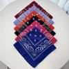 Bandana unisexe pour hommes et femmes, bandeau pour cheveux, style cowboy, pour hommes, motard, sport, couvre-chef, bandeau pour poignet, foulard de tête cachemire, foulard carré