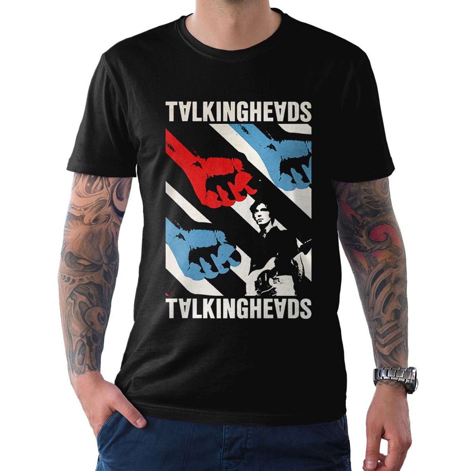 Talking Heads Vintage T-Shirt, Men s and Women s Sizes 3XL