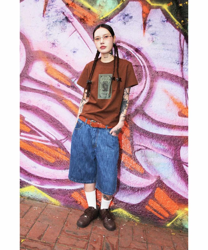 Ialeseuko F@#K T-Shirt_Brown