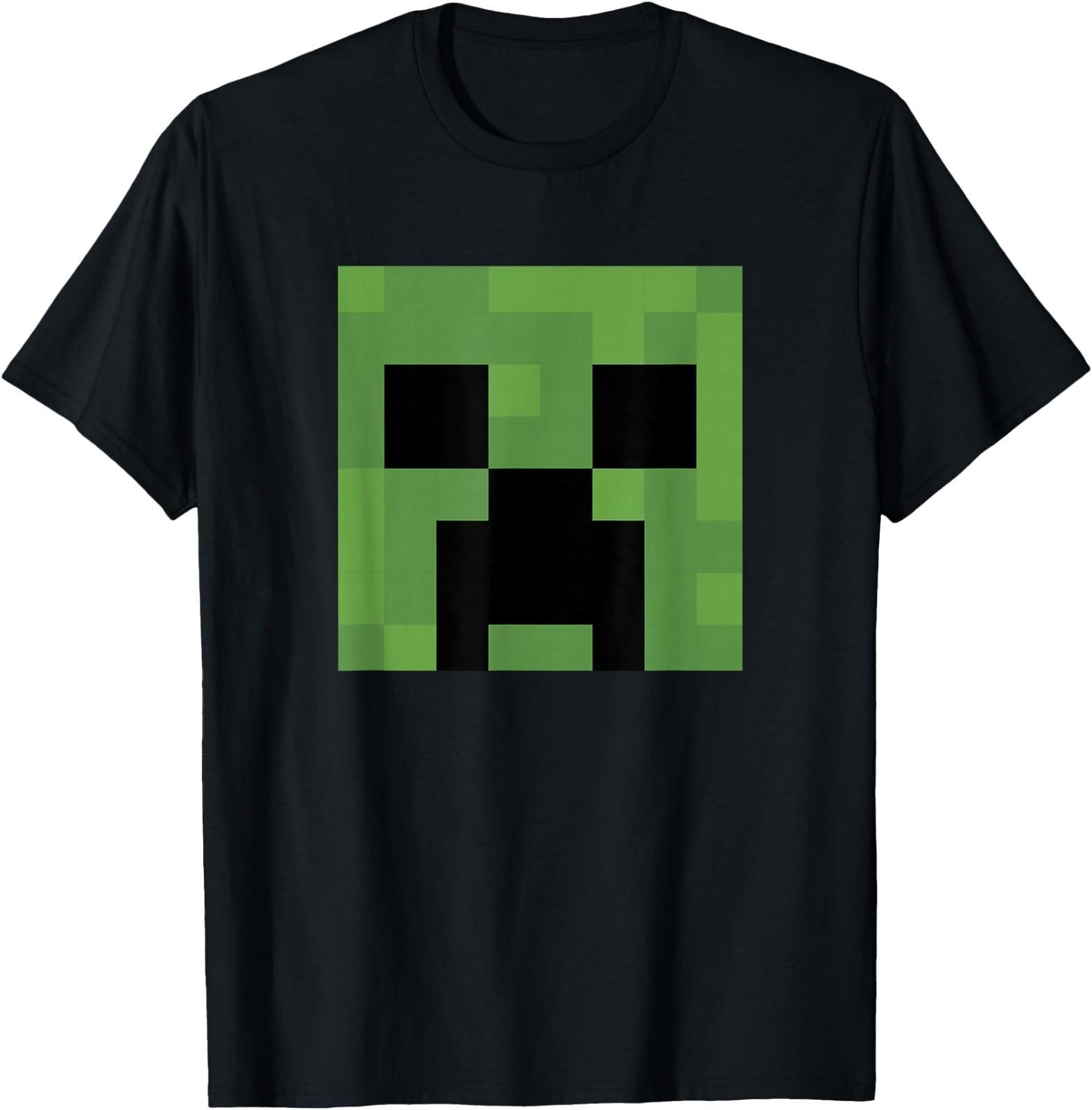 Футболка Minecraft Creeper Big Face L