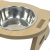 Cat Bowl Dog Non Slip Portable Food and Water Pet Bowls Pets Dish Feeding for Small Medium