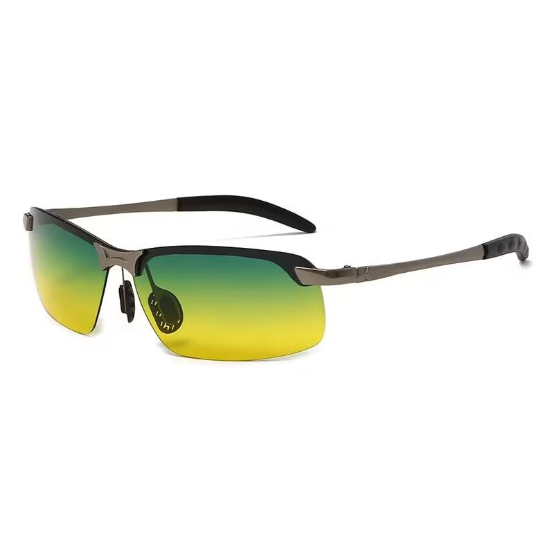 Photochromic Polarized Night Vision Driving Sunglasses for Men - Day & Night Use, Ideal for Drivers and Fishing.