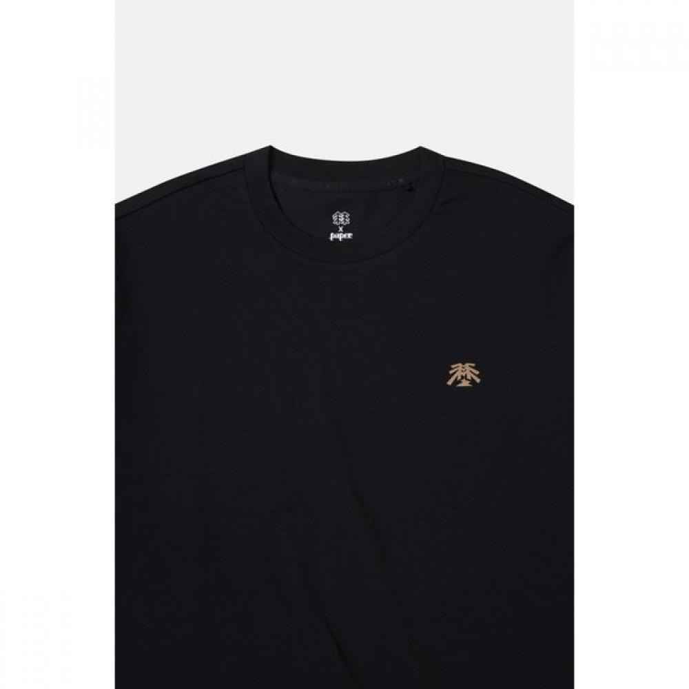 KOLON SPORT Unisex Graphic ShorT Sleeve T shirT jwTcm25811blk