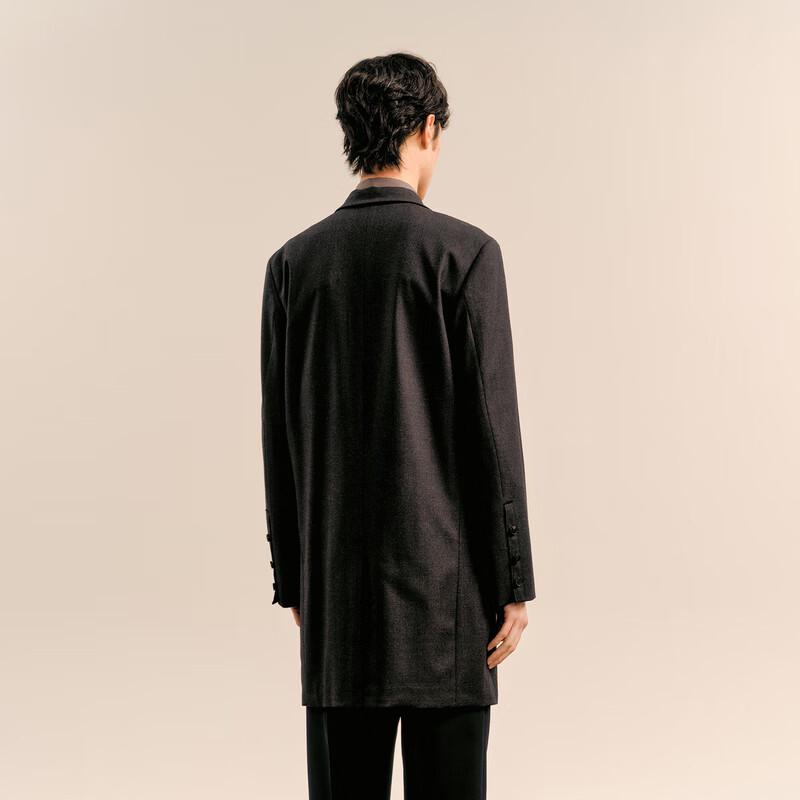 Men's H-Fit Lapel Trench Coat