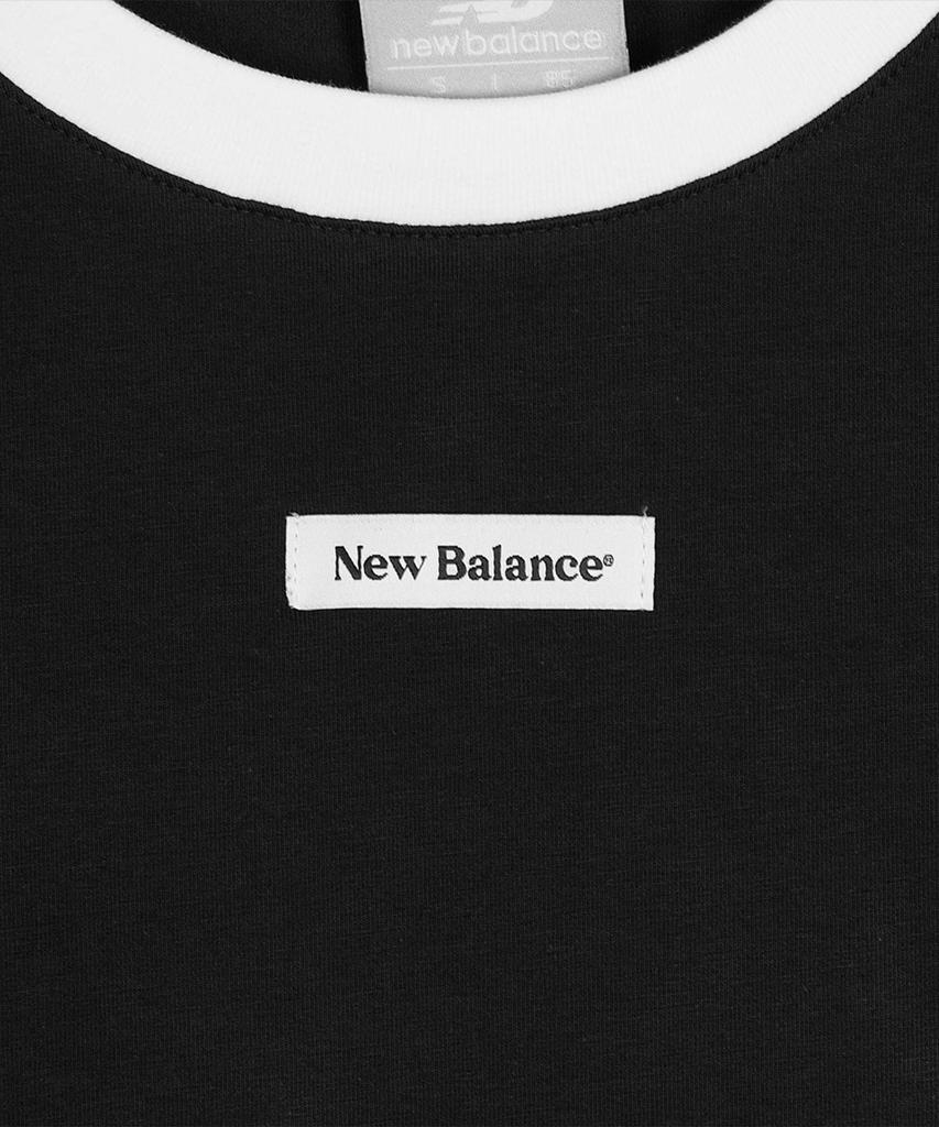 Nyuballanseu Nbneg2W462 / Women Ringer Short Sleeve T-Shirt (Black)