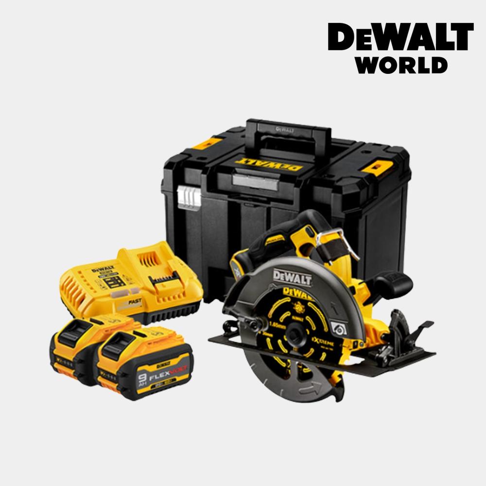 

Зарядная циркулярная пила DeWalt 60 В MAX 3 А FLEXVOLT, бесщеточная DCS578X2