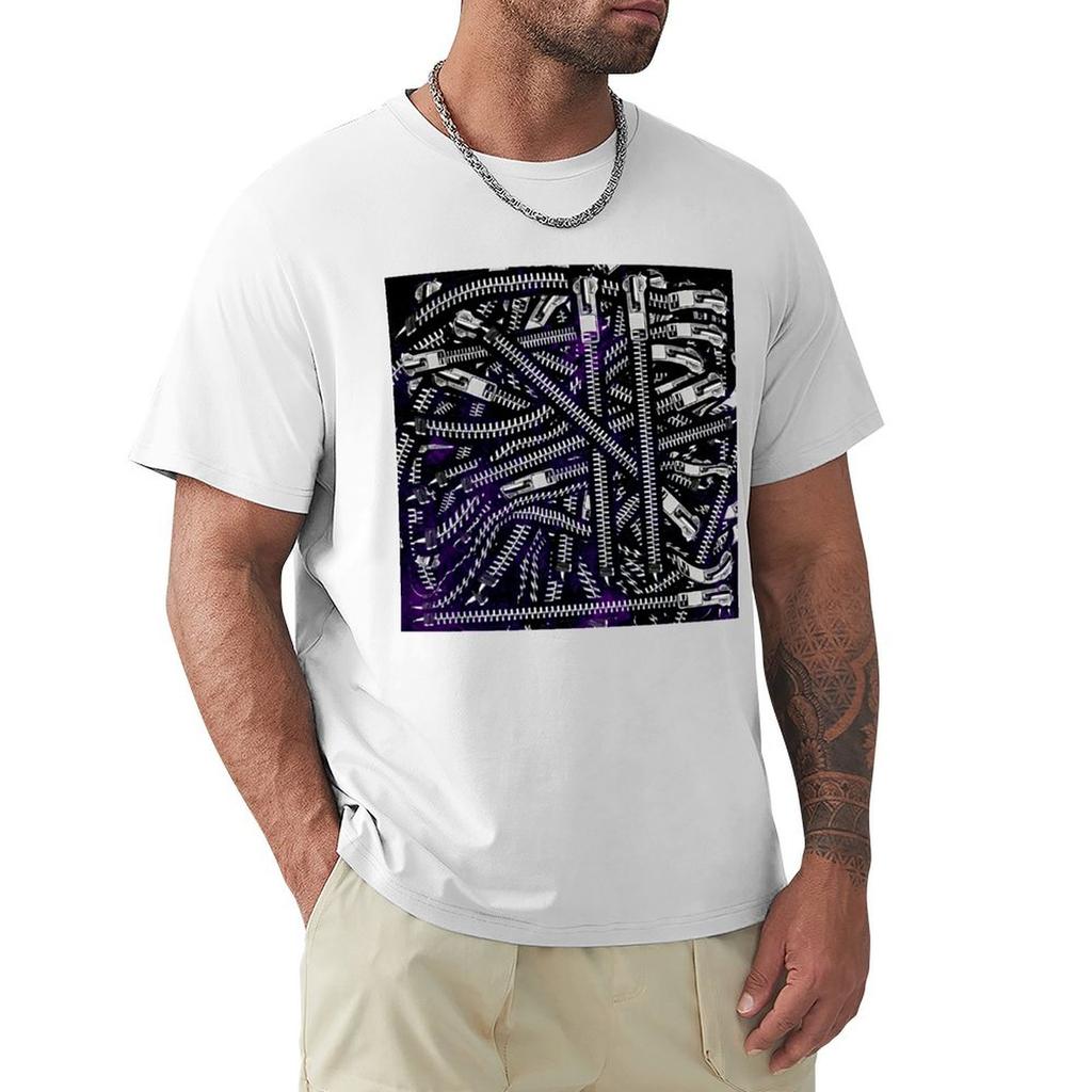 Zipper print TShirt Lightweight Running TShirt