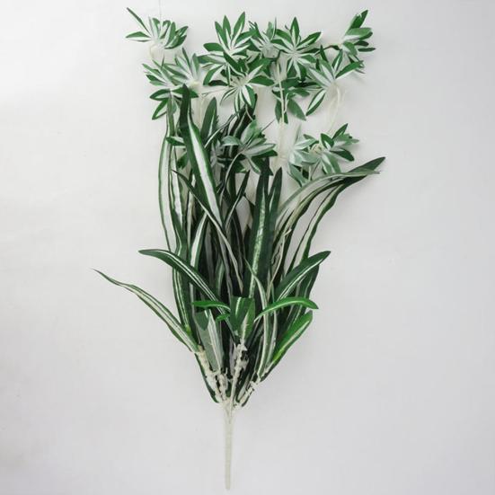 1ks Umělá rostlina Chlorophytum Květinové aranžmá Dekorace na zeď
