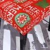 Holiday Chair Cover Christmas Decoration Dining Room Chair Protector Washable Home Decor