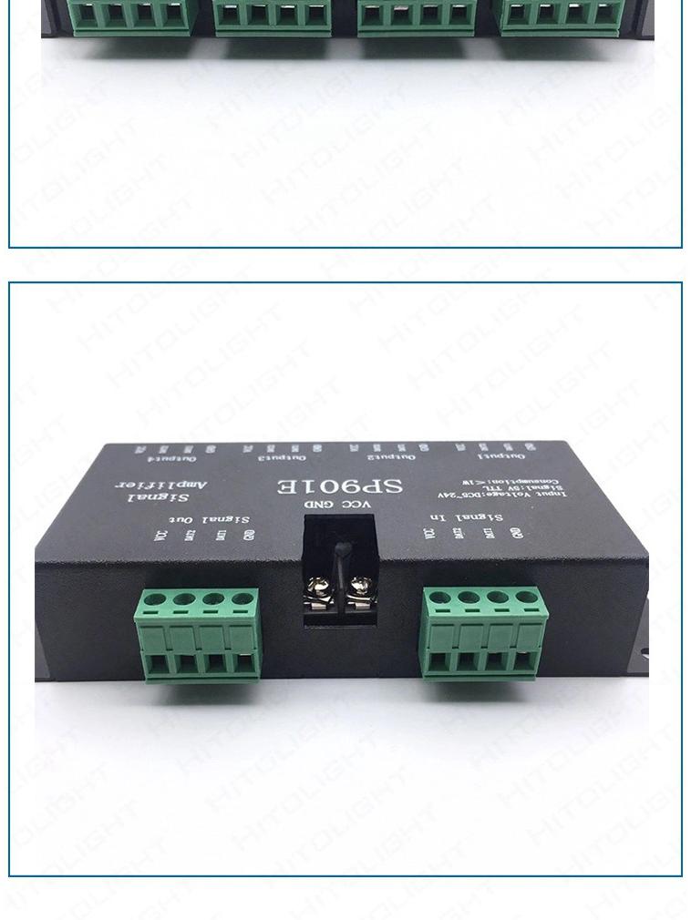 Kilai Deng Dream Color LED Strip SPI Signal Amplifier Controller SP901E