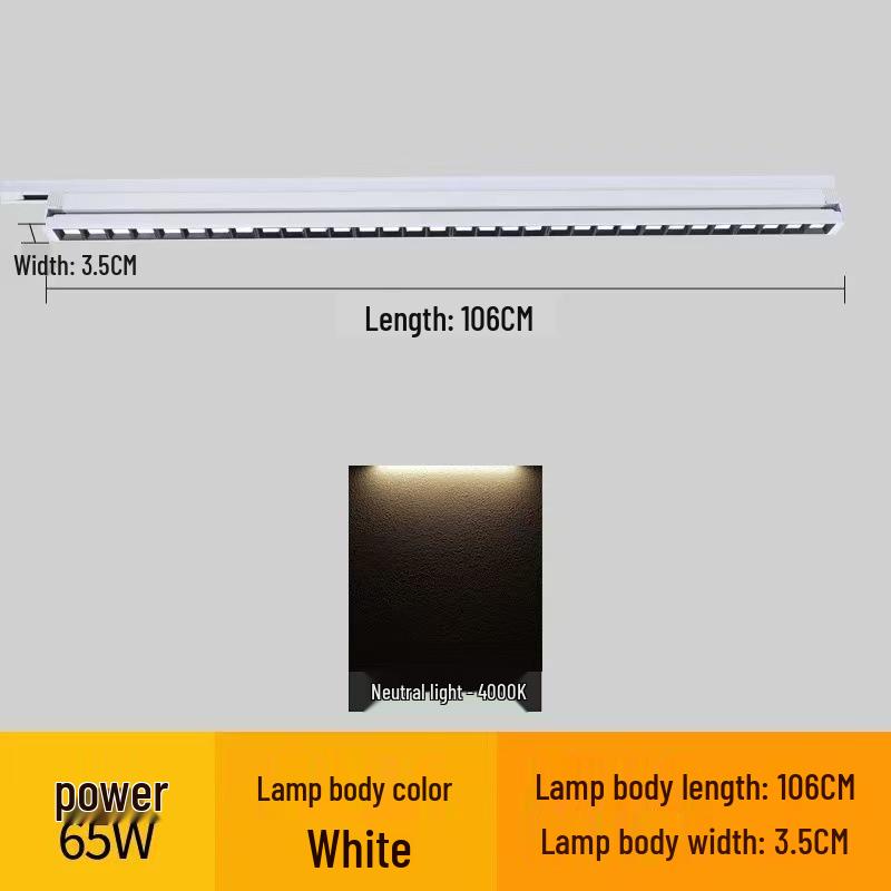 Anti-Glare LED Track Spotlight for Retail & Exhibitions