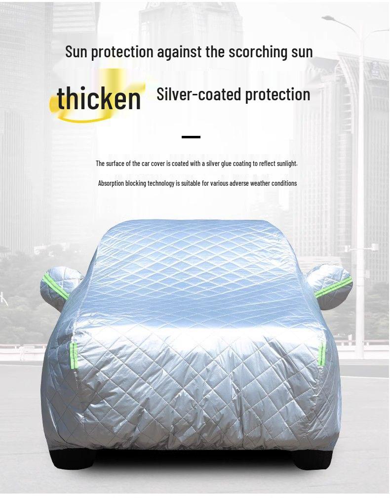 BJ80 Off-road Car Cover: Sun, Rain, Dust & Snow Protection with Heat Insulation