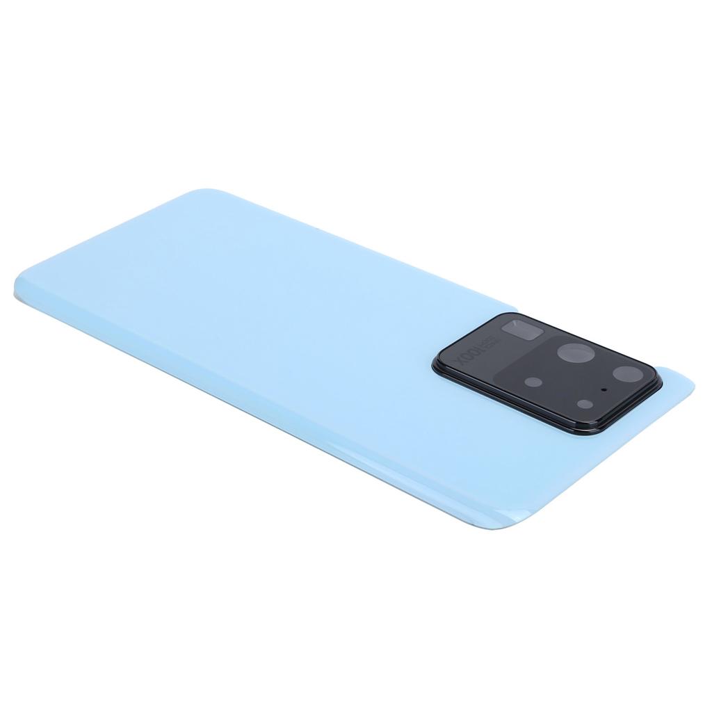 Replacement Cell Phone Battery Cover Back Housing Case with Tools for Samsung S20 Ultra 5GBlue
