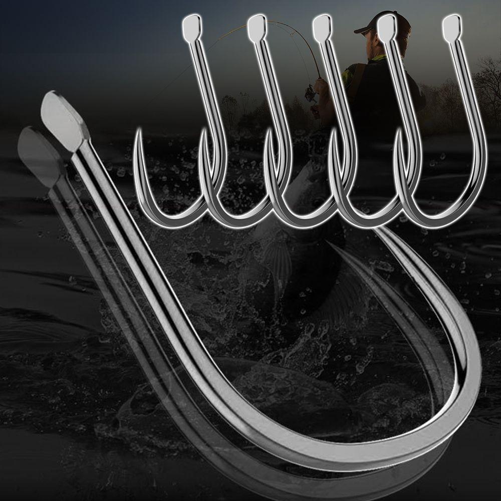 

500 шт рыболовный крючок из высокоуглеродистой стали DIY рыболовные аксессуары без бородки крючок без жала