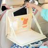 Car Steering Wheel Tray Portable Folding Auto Seat Back Small Table Eat Work Car Steering Wheel Dining Table Coffee Tray Board