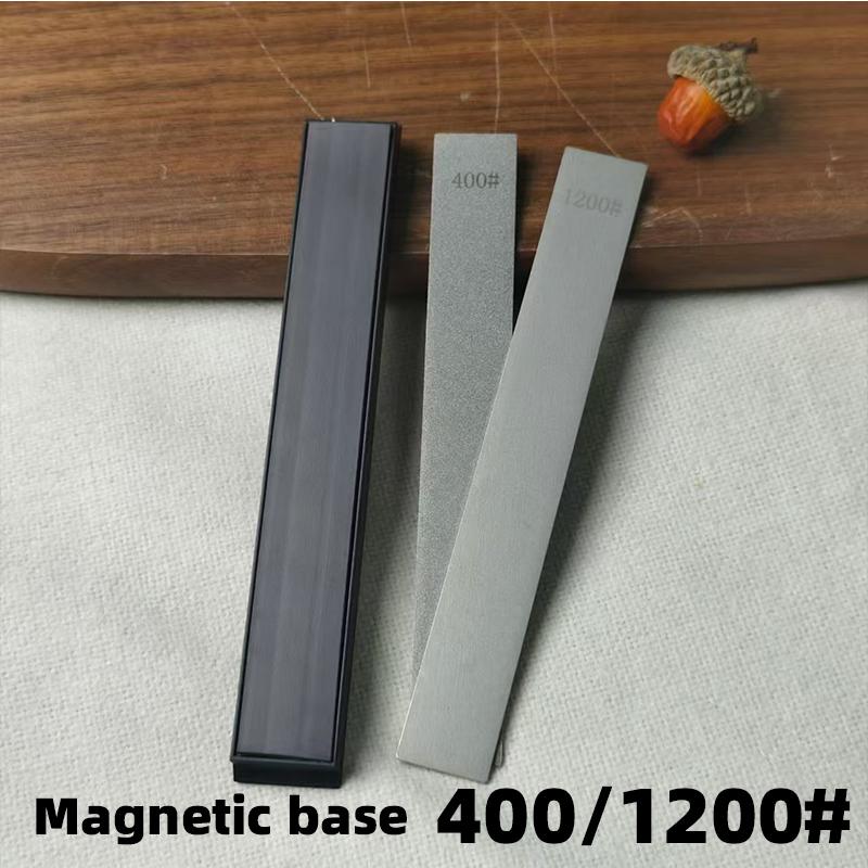 3-piece set Diamond Whetstone for Knife Sharpener, Fixed Angle, Sharpening Stone, Diamond Honing Stones, Magnetic Base tools