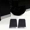 Vehicle Front Rear Wheel Tire Mud Guard Set for Cars with EVA Composite Panels, Metal Mounting Plates, and Lower Body Road Debris Control for Daily