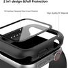 Tempered Glass+Case For Apple Watch 11 10 Cover 46mm 42mm 38mm 40mm 41mm 44mm 45mm Screen Protector for iWatch 9 8 7 6 5 4 SE