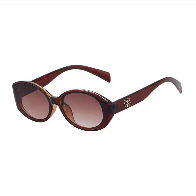 New Women Brand Sunglasses Cute Oval Designer Female Sun Glasses Designer Fashion Uv400 Shades