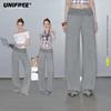 Pleated Straight Casual Pants