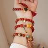 Natural Nanhong Agate Braceletfashion Women Daily Jewelry Gift