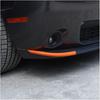 Orange Front Bumper Lip Cover Trim Bezel Sticker For Dodge Challenger 2015-