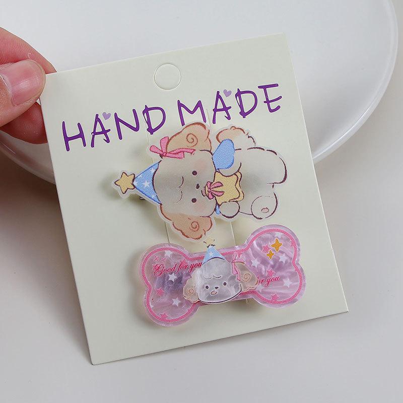 

Cute Cartoon Hair Clip - Versatile, Non-Damaging Duckbill Clip for Women and Girls Bangs and Hair Accessories