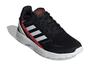 adidas Neo Nebula Ted K Fashion Patchwork Breathable Low Top Kids' Running Shoes Black Red White Kids' EH2542
