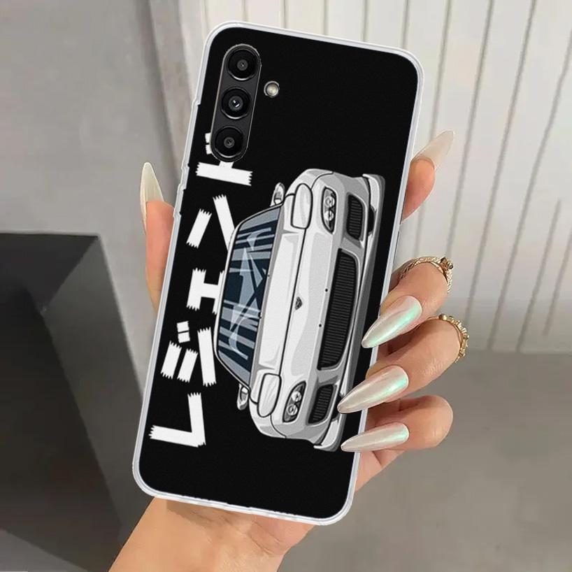 JDM Tokyo Drift Sports Car Phone Case for Samsung Galaxy A17 A16 A26 A36 A56 A15 A25 A35 A55 A14 A24 A34 A54 A13 A23 A33 A53 A05