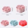 Large Capacity Nut Snack Storage Box, Double-layer Stackable Fruit Tray, Household Food Container, New Year Snack Storage Box