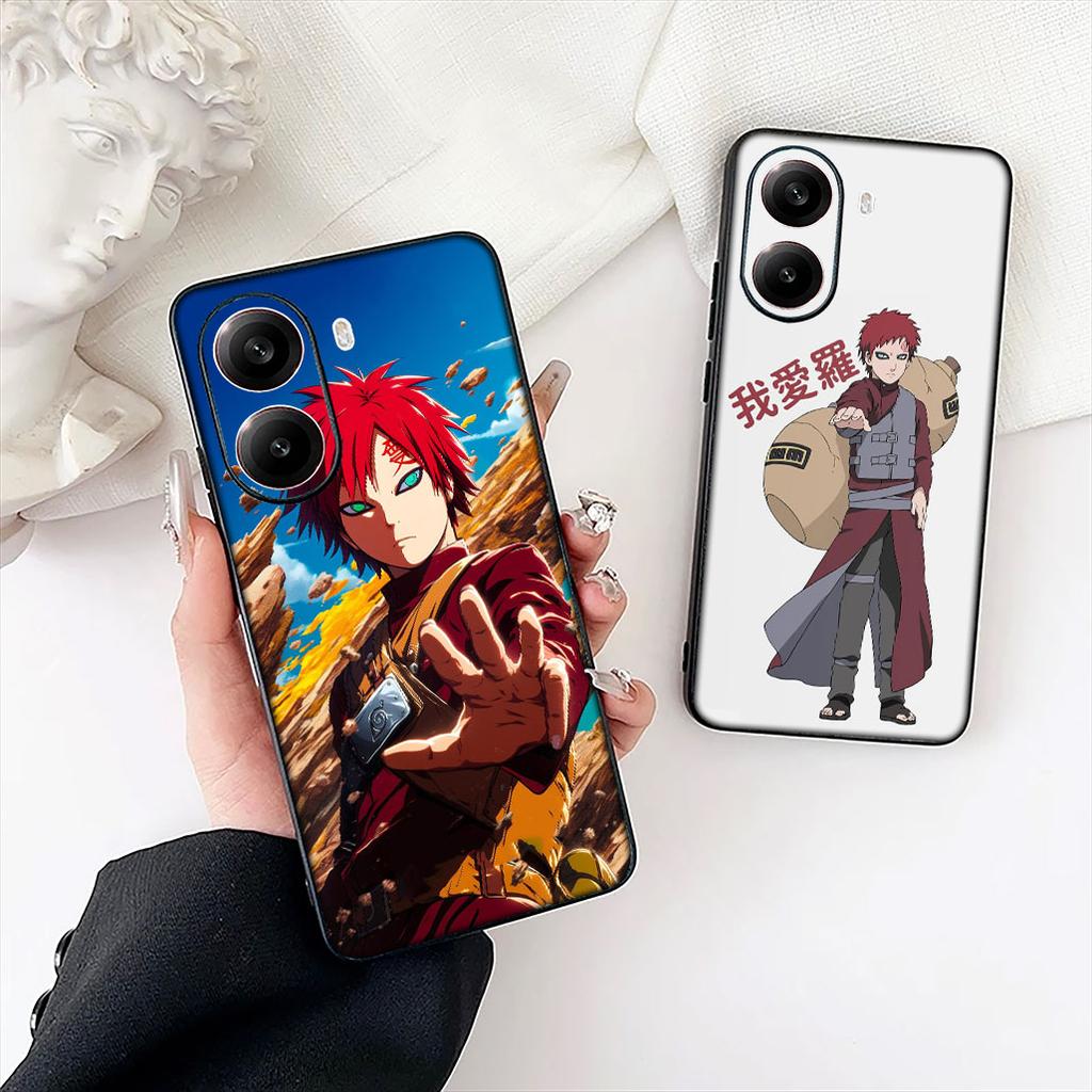 Cartoon Gaara Narutos Kakashi Hatake Cover for Apple iPhone 16 17 Air 14 15 Pro Max Plus 16+ 16E 14+ ProMax Coque Case