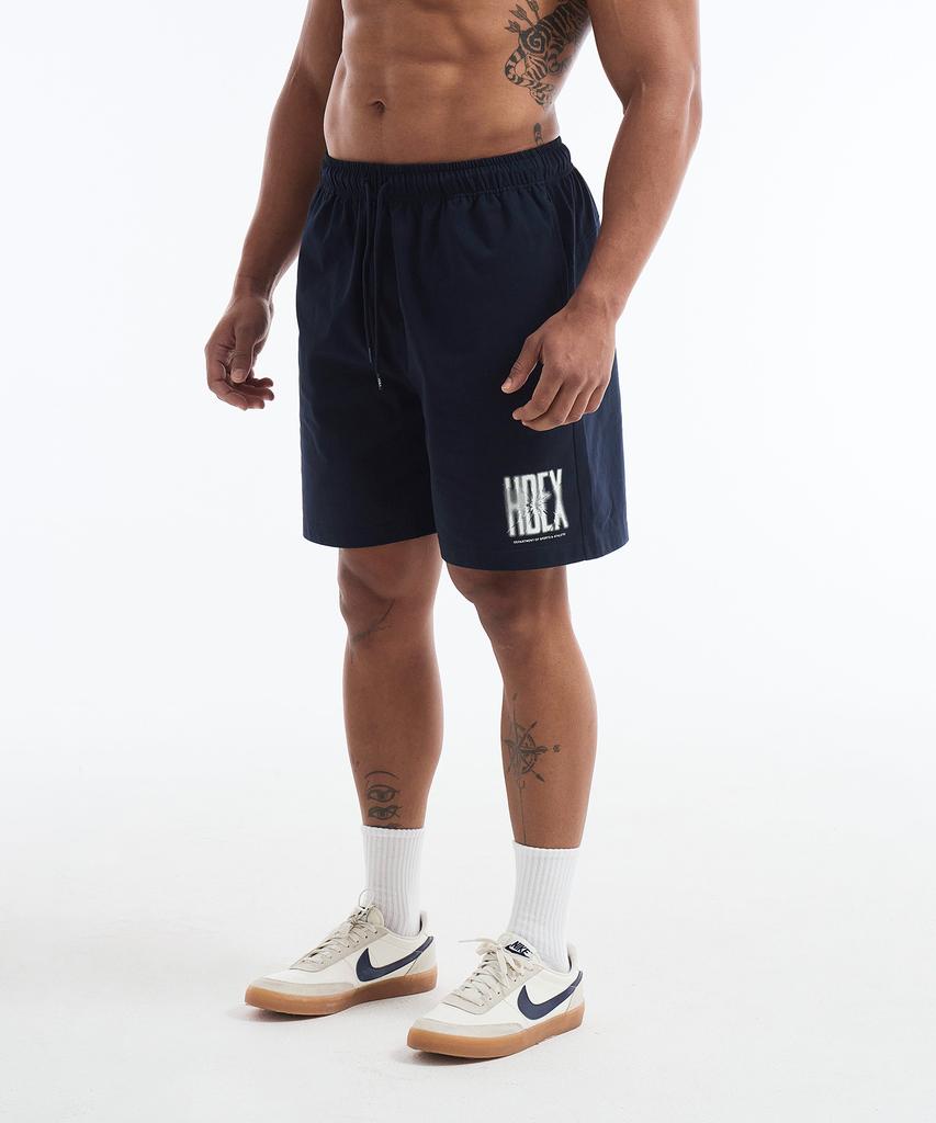 HDEX Crack Printed Shorts (Navy)