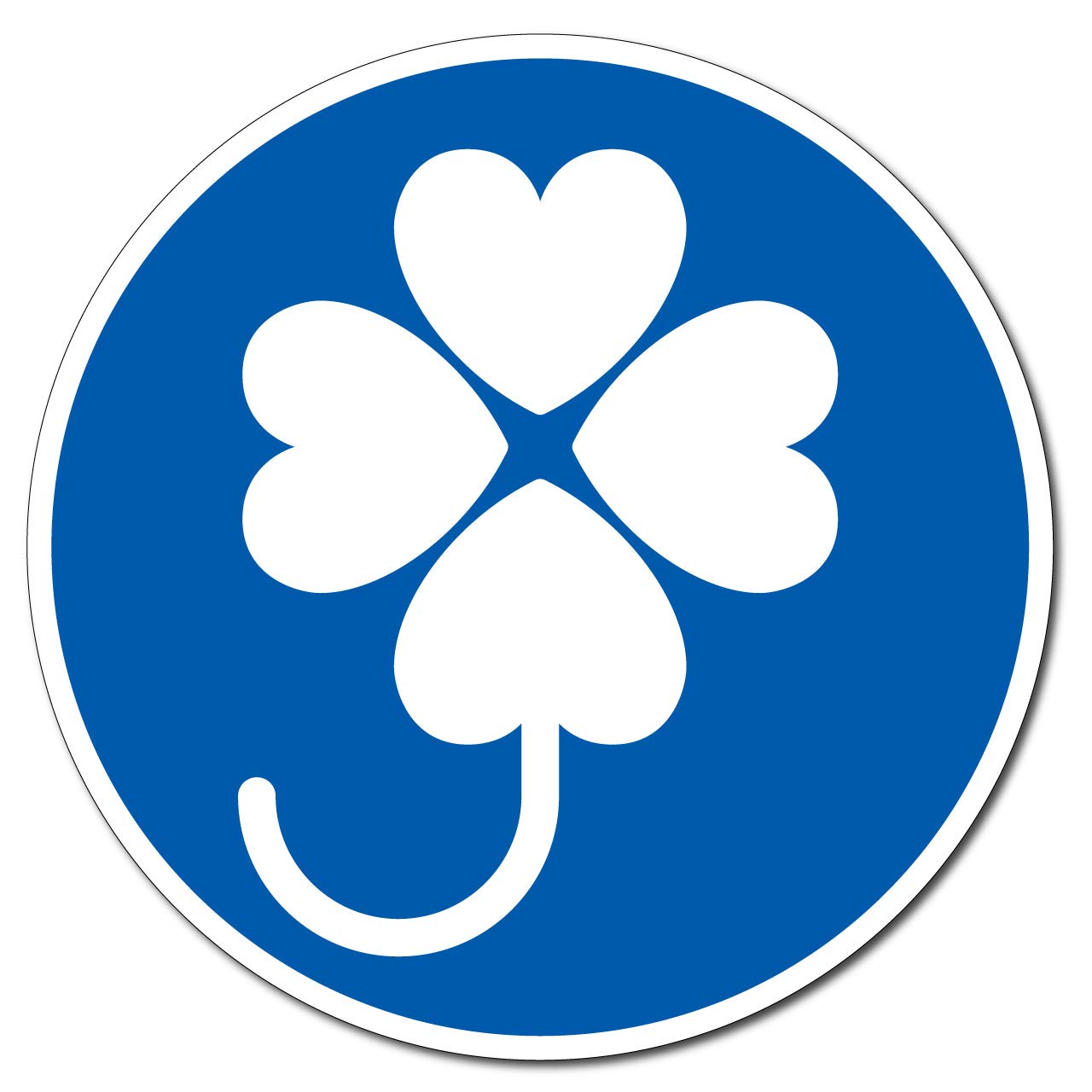 

Высокоустойчивая к погодным условиям наклейка «Знак инвалида» (Знак Ёцуба) наклейка синий