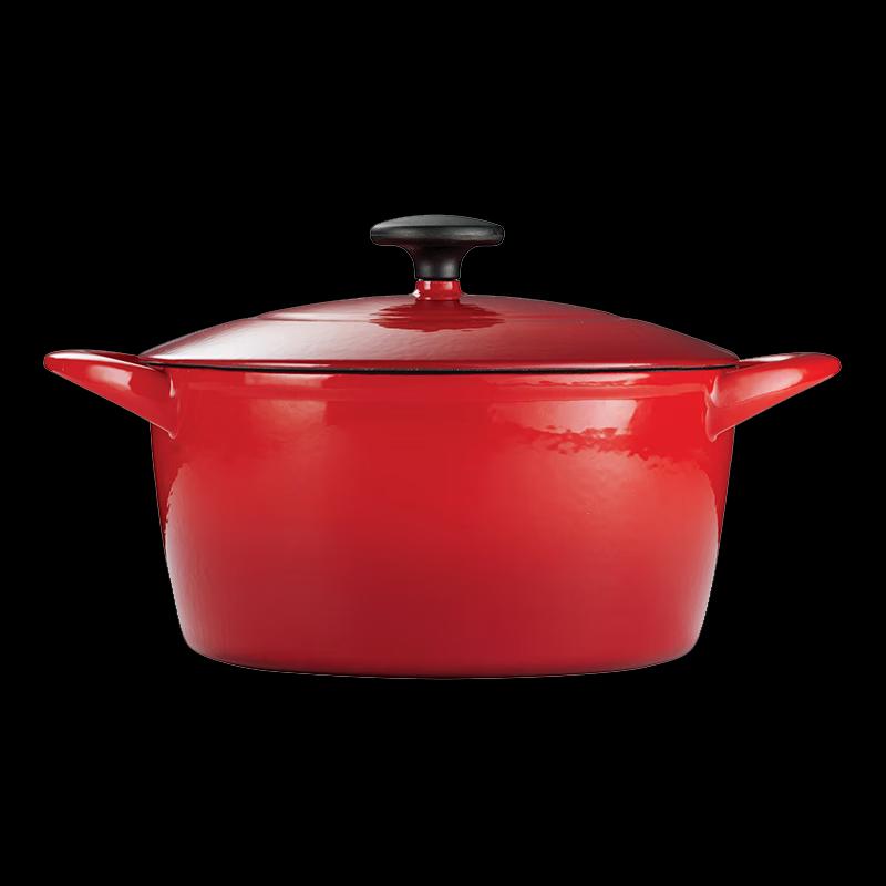 TRAMONTINA Round Enameled Cast Iron Pot