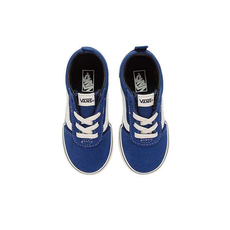 Vans Slip-On Series Comfortable Versatile Low-Top Walking Shoes Baby Shoes Blue VN0A3QU199U