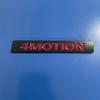 RUNTB1 3D Metal 4 Motion Letters Logo Emblem Badge Rear Trunk Sticker For VW MK4 T5 T6 Passat 4 B6 B8 B5 Tiguan 4motion Car Accessories