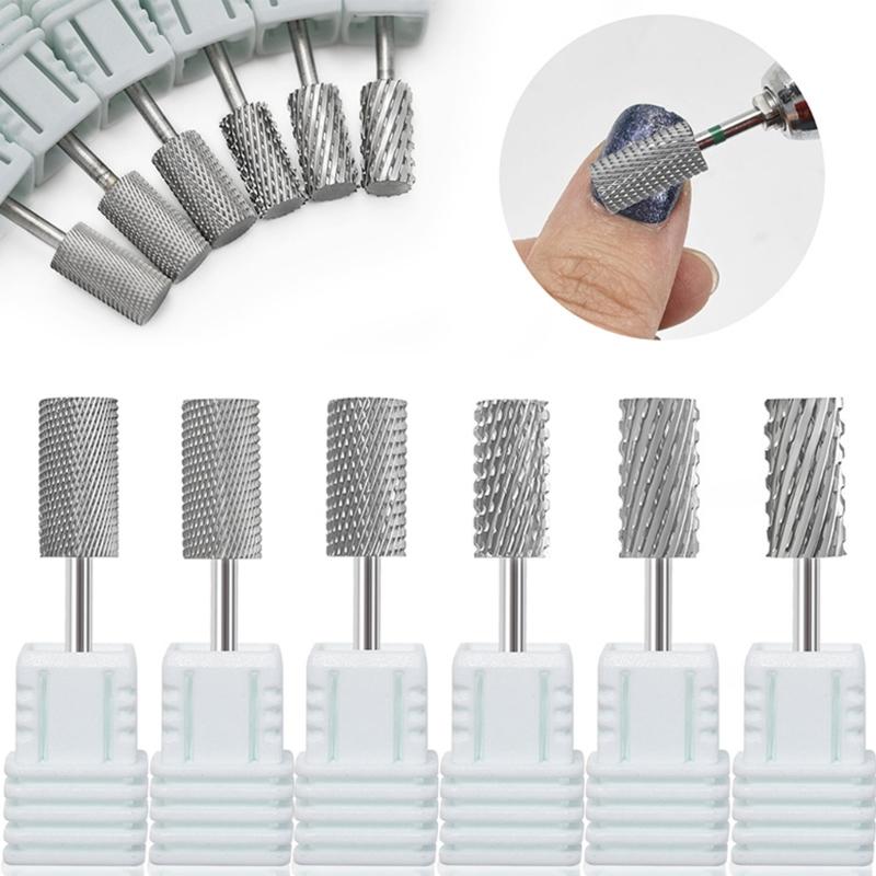 Professional Nail Care Tungsten Carbide Drill Bit for Electric Files Practical Cuticle Remover Manicure Tool