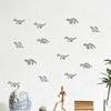 6Pcs Dinosaur Wall Stickers, Self-Adhesive Wall Decals, Removable Cartoon Dinosaur Stickers, Peel And Stick Wall Decals for Bedroom Living Room
