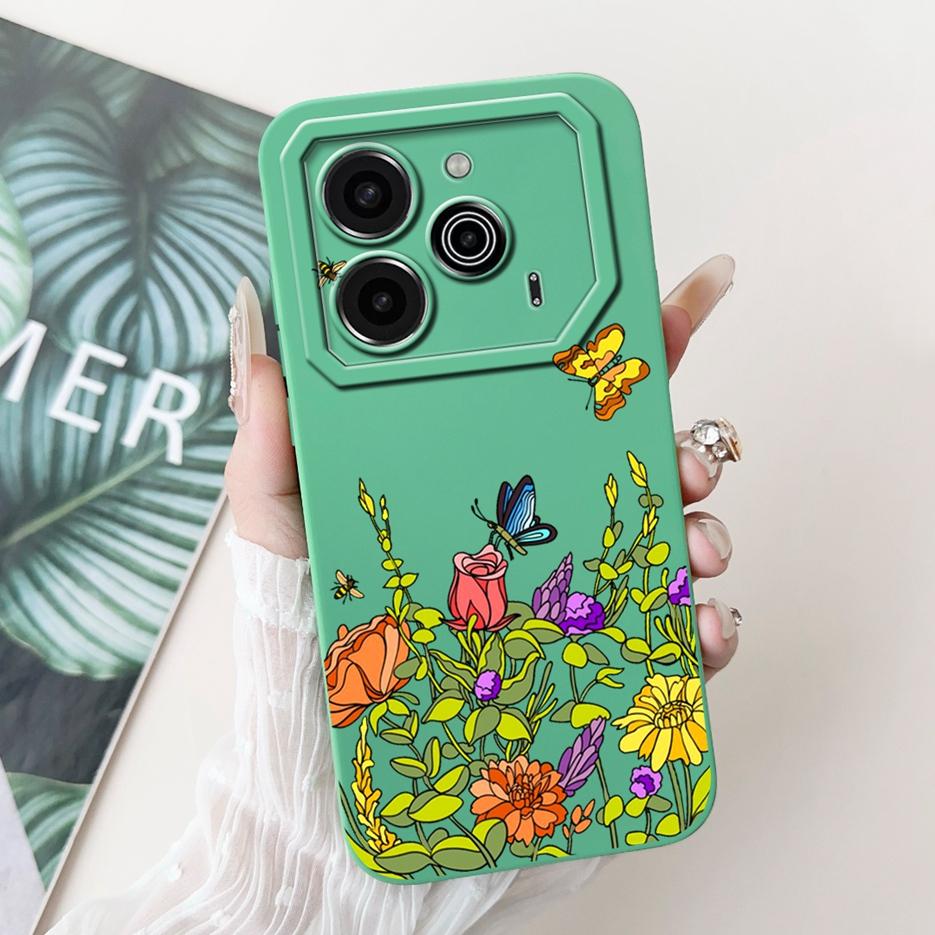 For Tecno Pova 6 Pro 5G Case LI9 Stylish Art Painted Cover Soft Silicone Phone Cases For Tecno Pova 6 Pro Pova6 5G Fundas Bumper