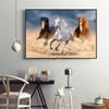 Horse Wall Art Posters Horse Running Canvas Art Print Painting Beautiful Horses Pictures for Modern Home Living Room Decoration