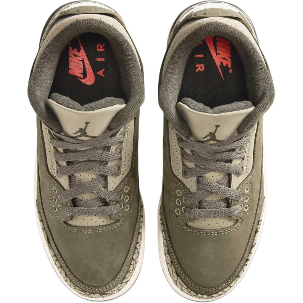 Air Jordan 3 Retro PS Medium Olive Preschool Shoes DM0966-202