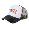 Fish Hub Trucker Cap Unisex Funny Fishing Hat Baseball Cap Cool Summer Unisex Mesh Net Caps MZ-499