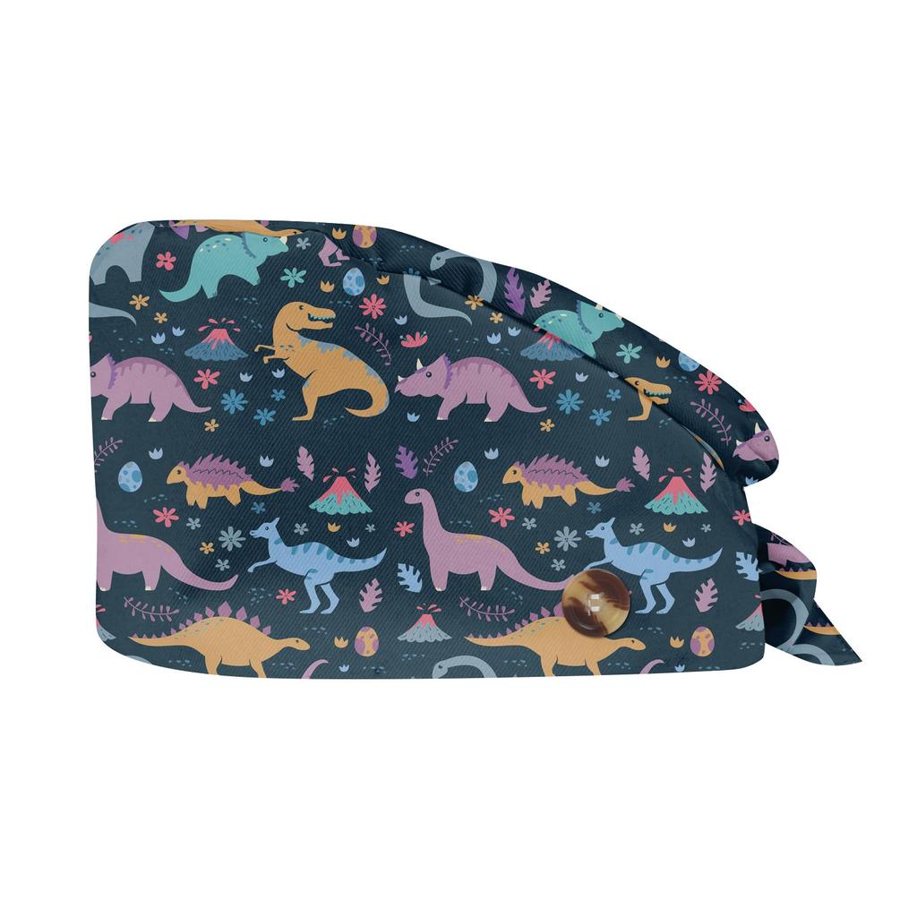 Fashion Animal Print Work Hat Casual Wash Hat Bag Cap