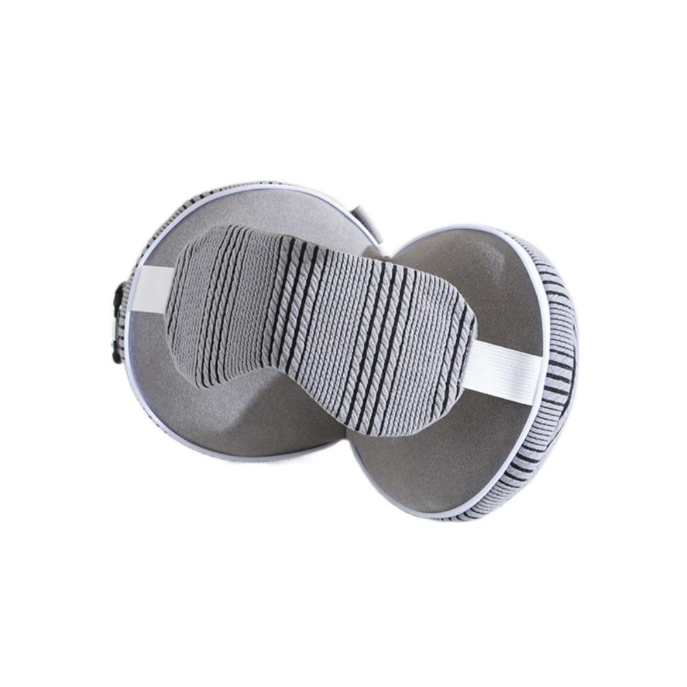 

U-shaped Travel Pillow 2 in 1 Sleep Pillow Multifunctional Neck Pillows Office серый