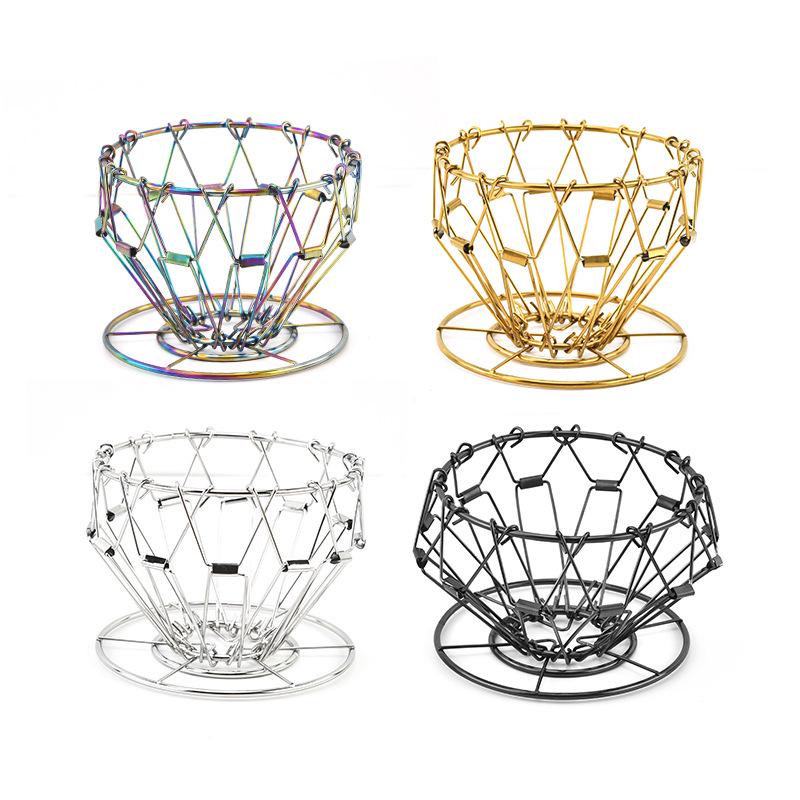 304 Stainless Steel Folding Nordic Pour Over Coffee Stand
